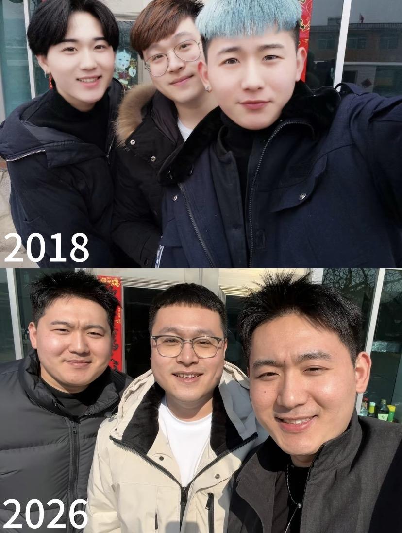 只是八年，又不是十八、二十八年，为啥变化如此之大呢？
取材网络，侵权联系删除。