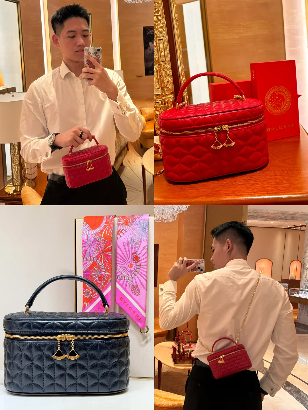 新年红｜宝格丽给你把高定工艺背在身上✨