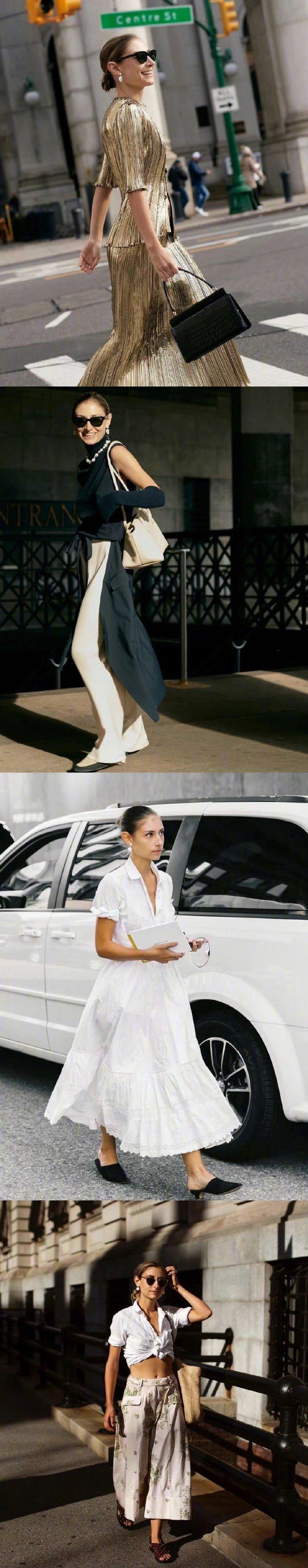 时尚博主Jenny Walton春夏街拍合集，复古优雅又迷人~

春末夏初，穿衣