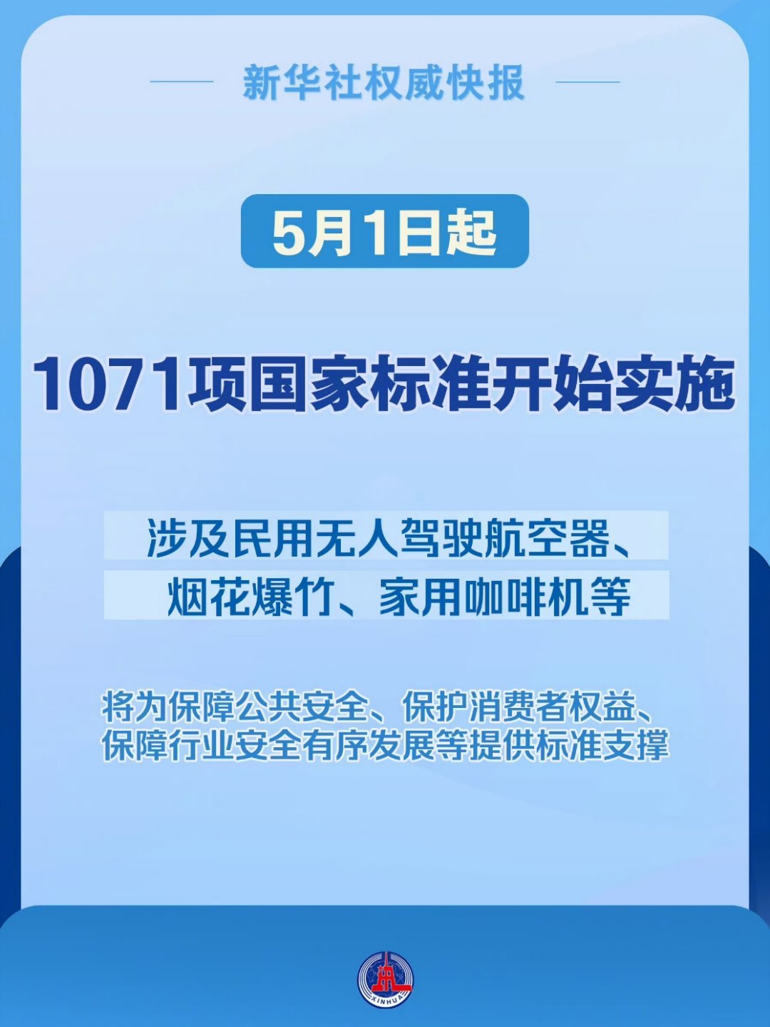 1071项国标5月1日起实施厉害了，这个劳动节名副其实了