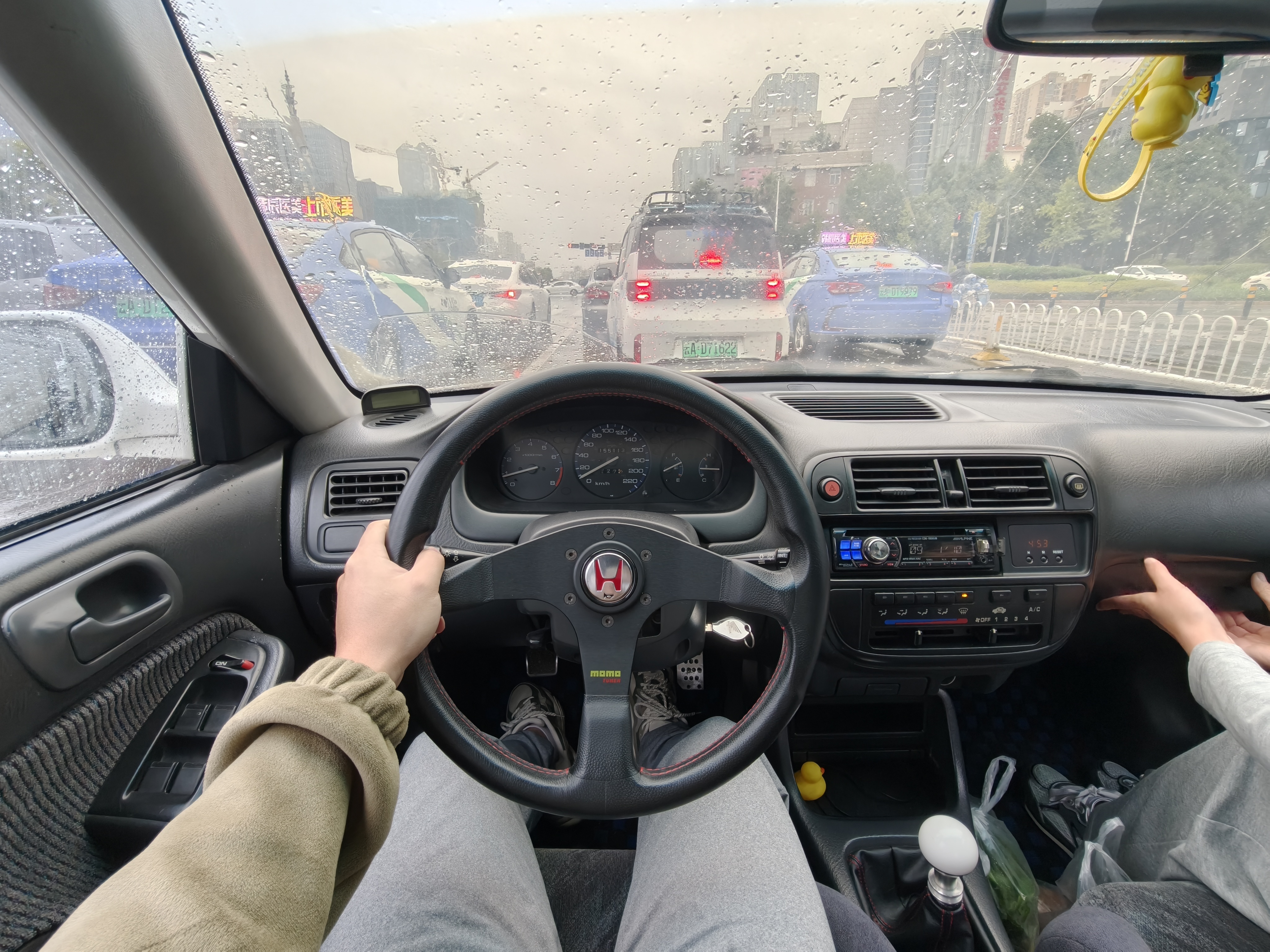 落雨天，开偷狗车买点菜整点吃吃[春游家族][春游家族] ​​​