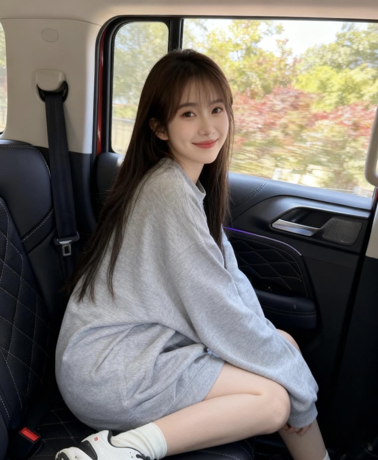 青春合集9️⃣
窗外的风裹着秋意掠过发梢，而你坐在车厢里，笑成了整个季节的甜。