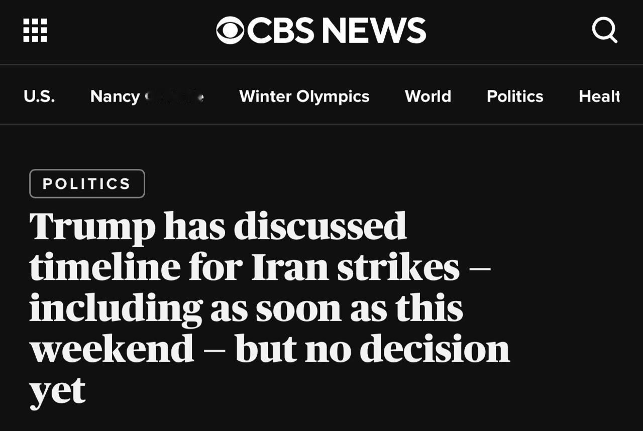 特朗普已与其高级顾问讨论了对伊朗发动打击的时间表。美国国家安全高级官员告知总统，