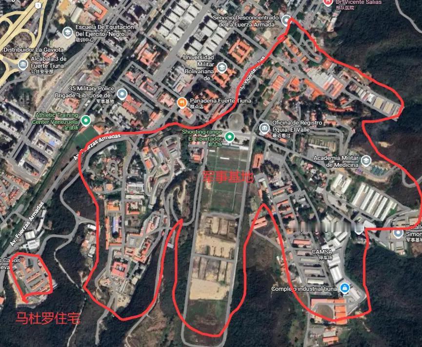 地图视角下的关键漏洞：马杜罗卫队为何没能护住总统

当地时间1月3日凌晨，委内瑞