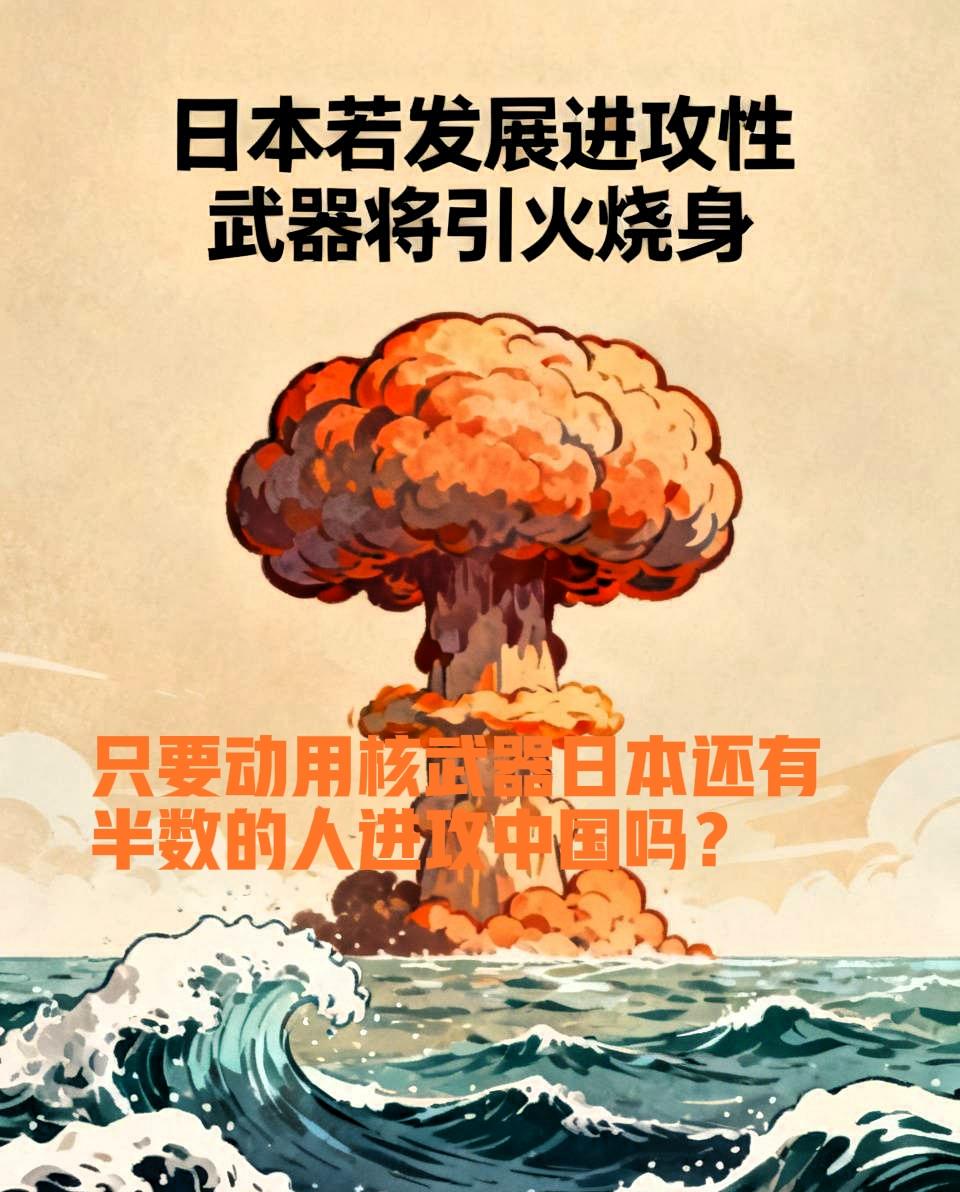 日本如果不坚守联合国宪章，搞核引进，发展杀伤性，进攻性武器，搞军国主义，就是引火