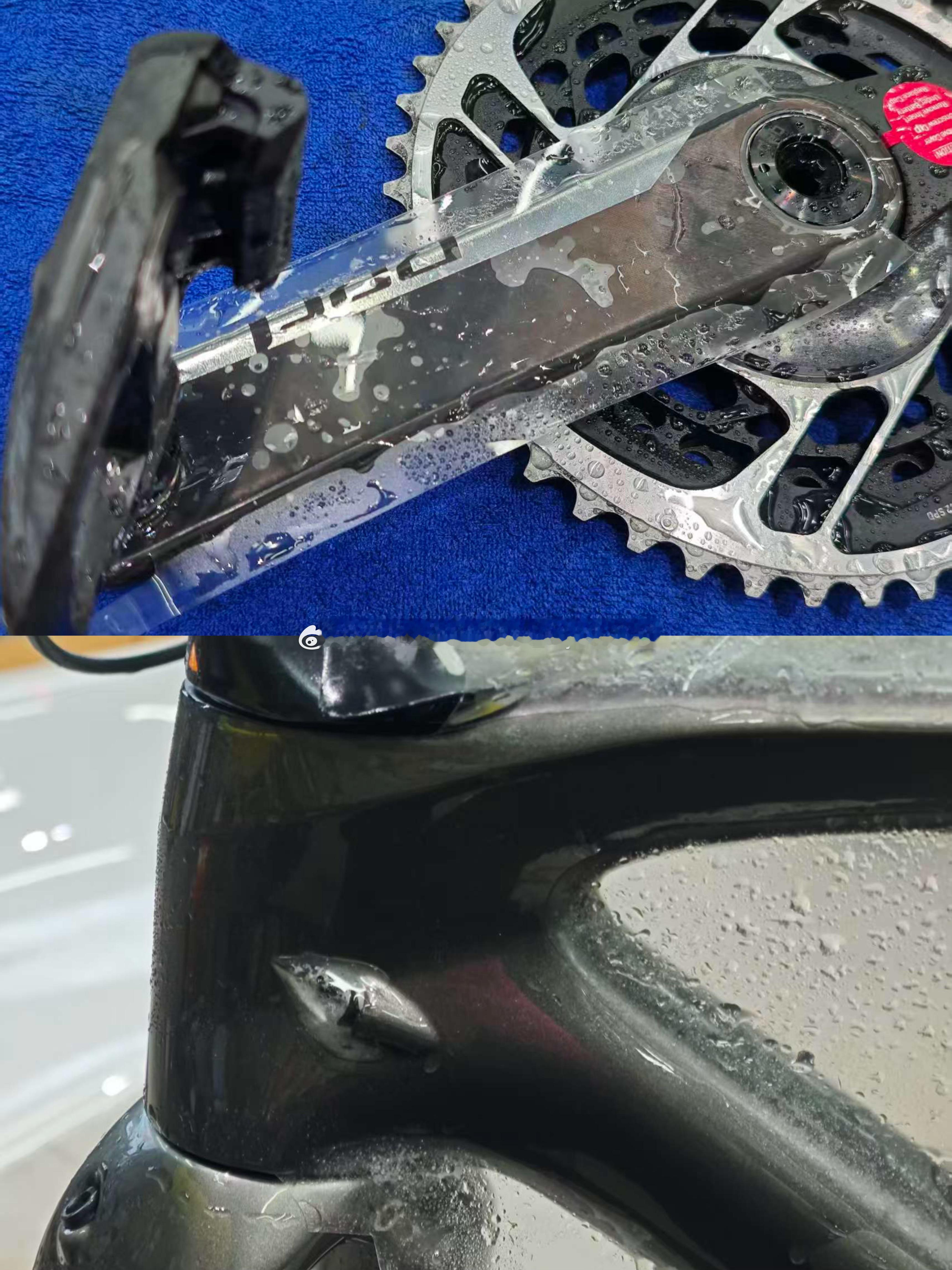 进来看奥运冠军的坐骑闪电鲁贝·Roubaix SWCycleCut专业自行车贴膜