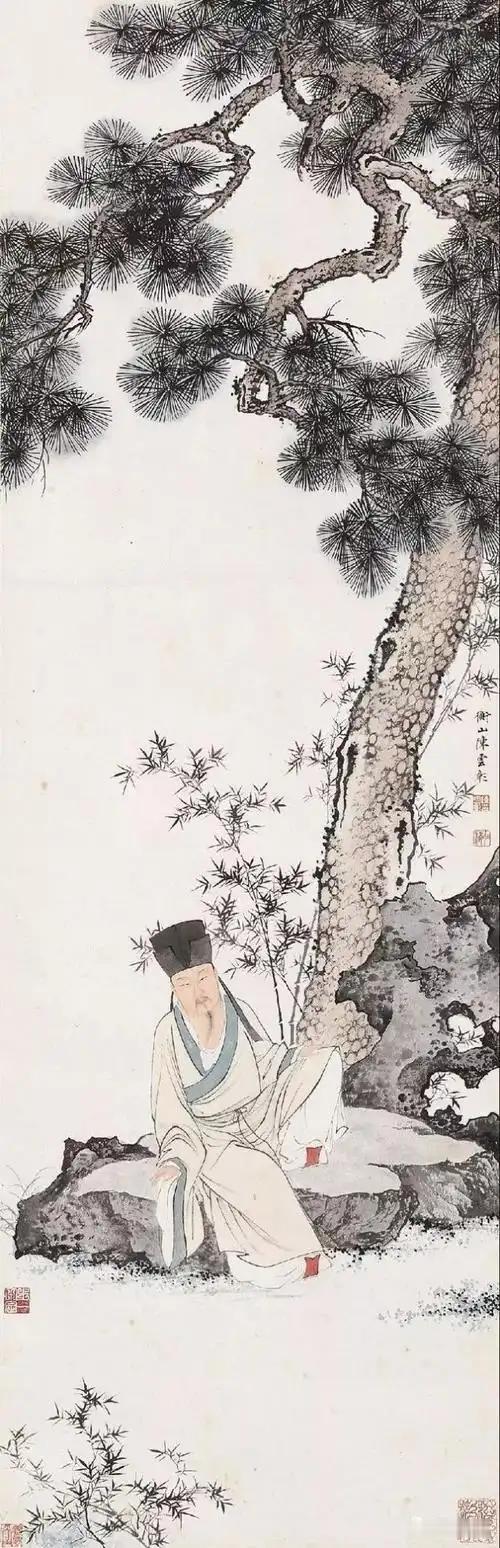 上联：高隐无友多沉寂
下联：[比心]

网络图片/诚谢侵删