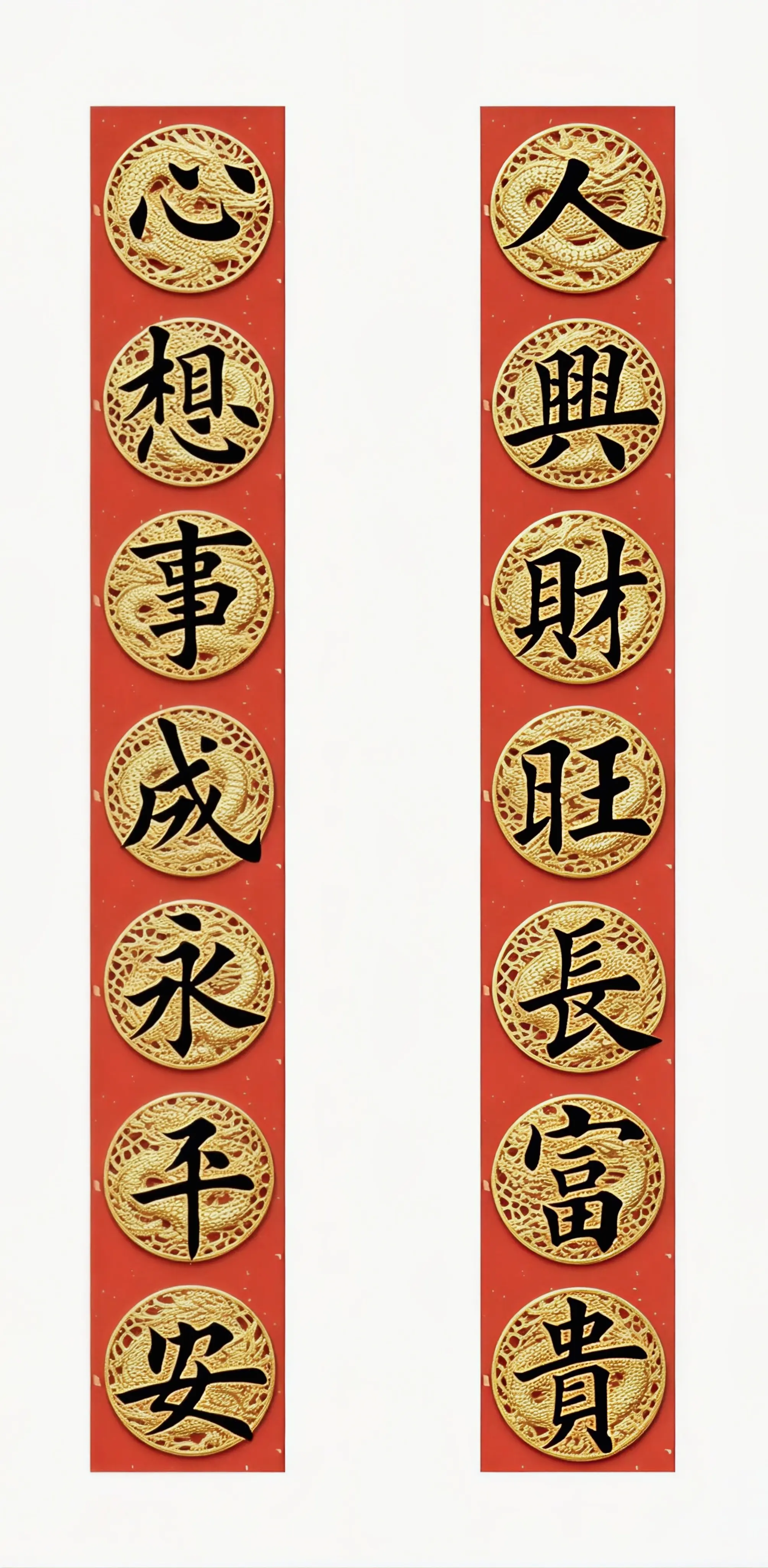 2026马年对联系列。