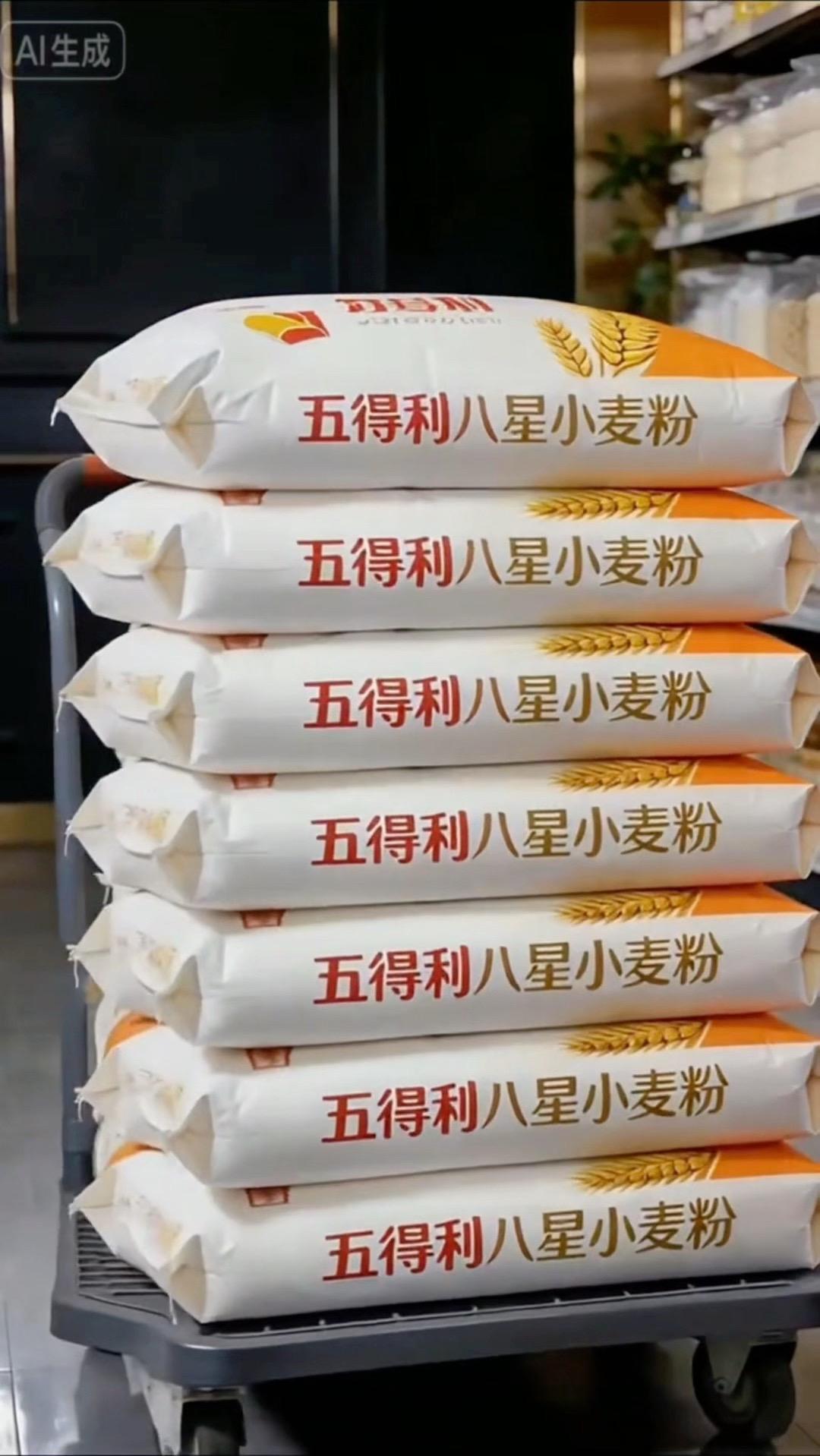 家里喜欢吃面食的看过来：强烈安利五得秋八星雪花粉～粉质细腻得像溶雪维白...