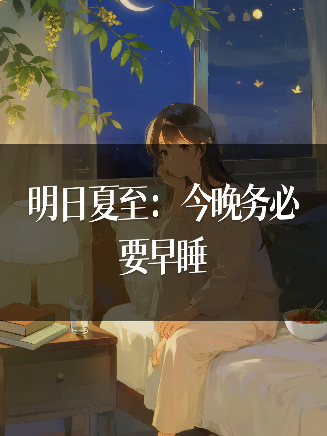 明日夏至：今晚务必要早睡
