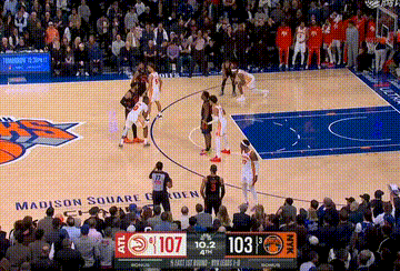 NBA 杰伦·布伦森在第一场比赛首节表现惊艳之后，接下来的比赛却陷入了低迷！第一