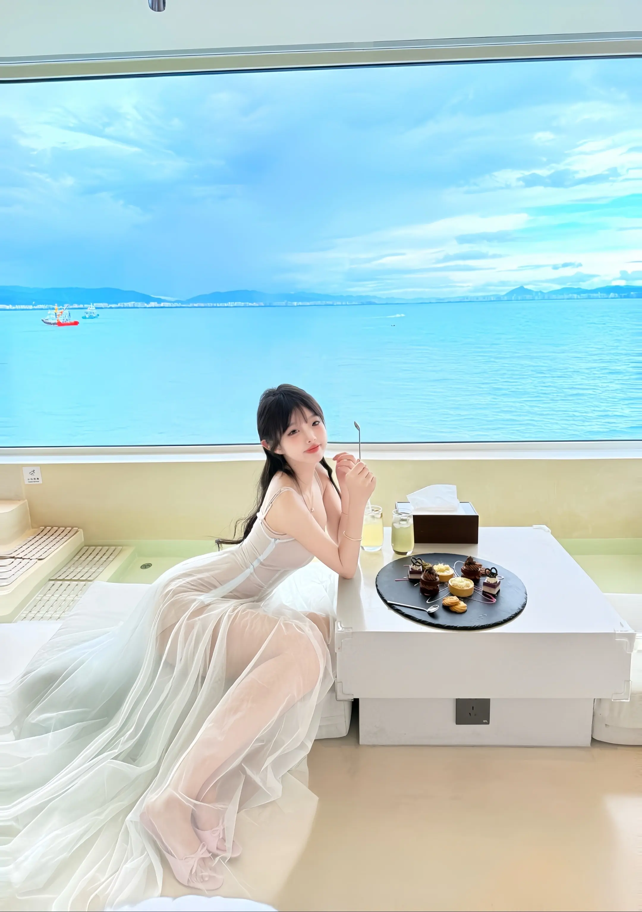 窗外是海的调色板🌊