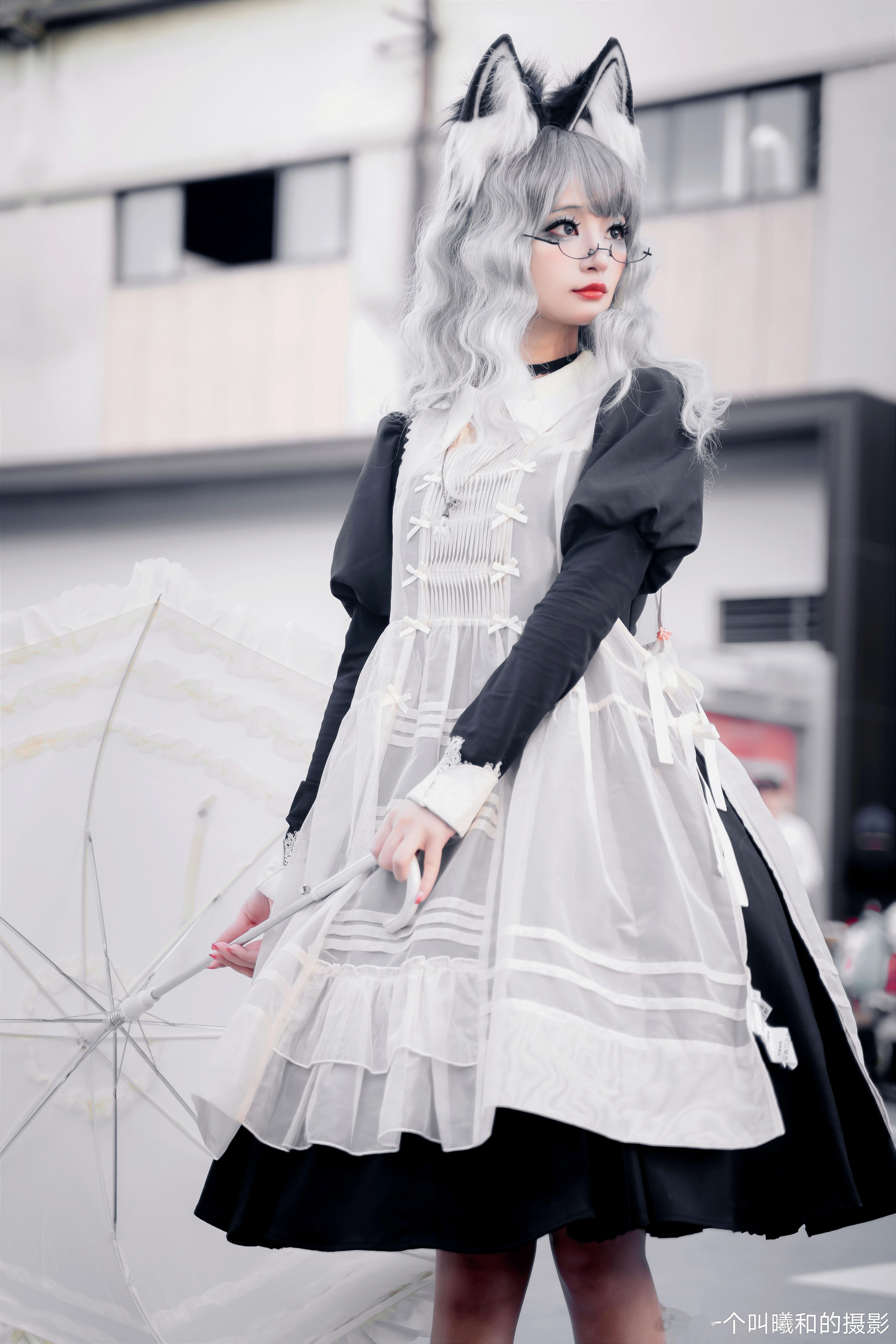 漫展谁家的小猫咪走丢了呀，快来认领一下出镜:二两#lolita##漫展##随手拍