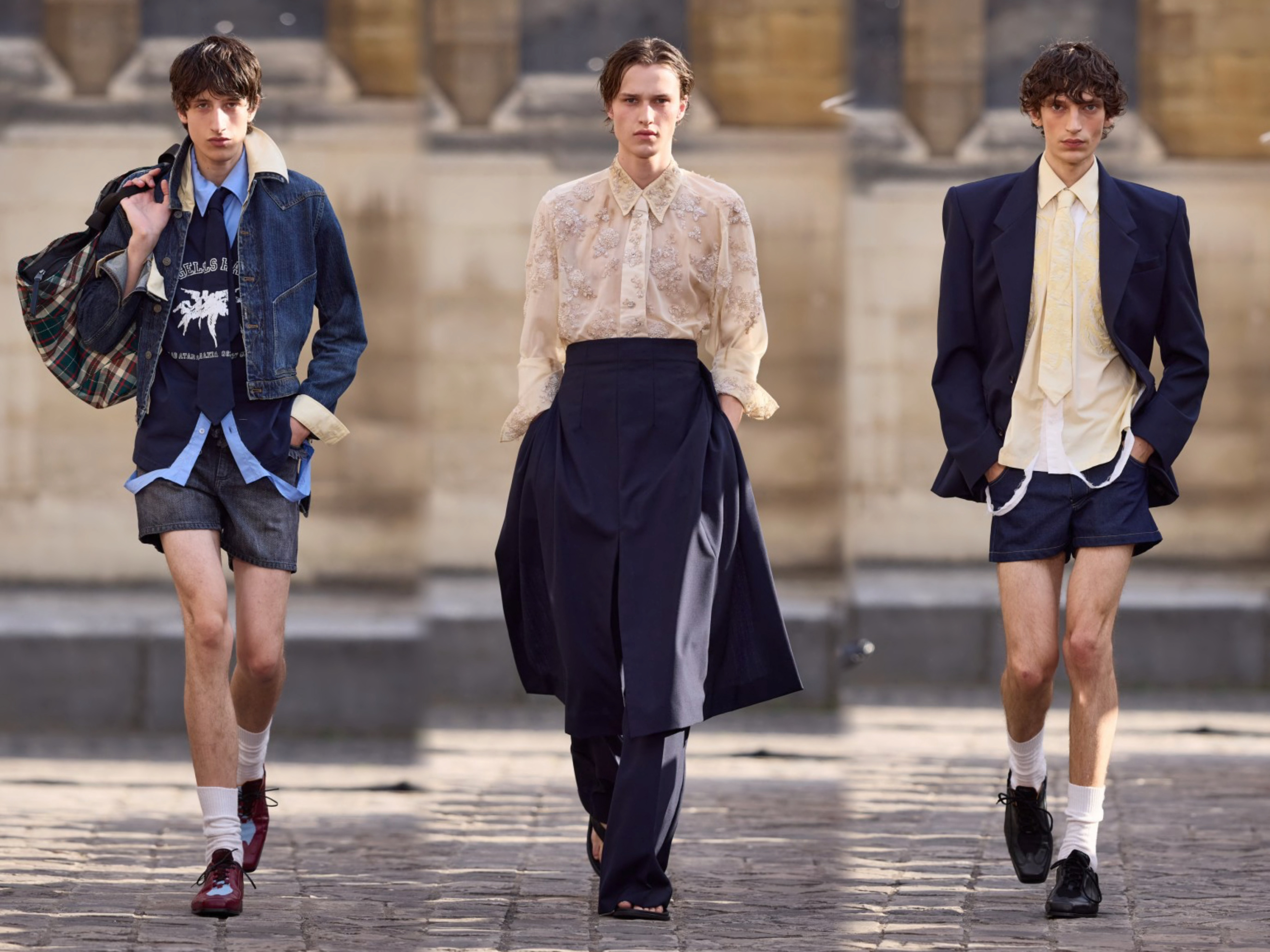EgonLab Menswear S/S 2027 巴黎男装周 以“阈限空间”为