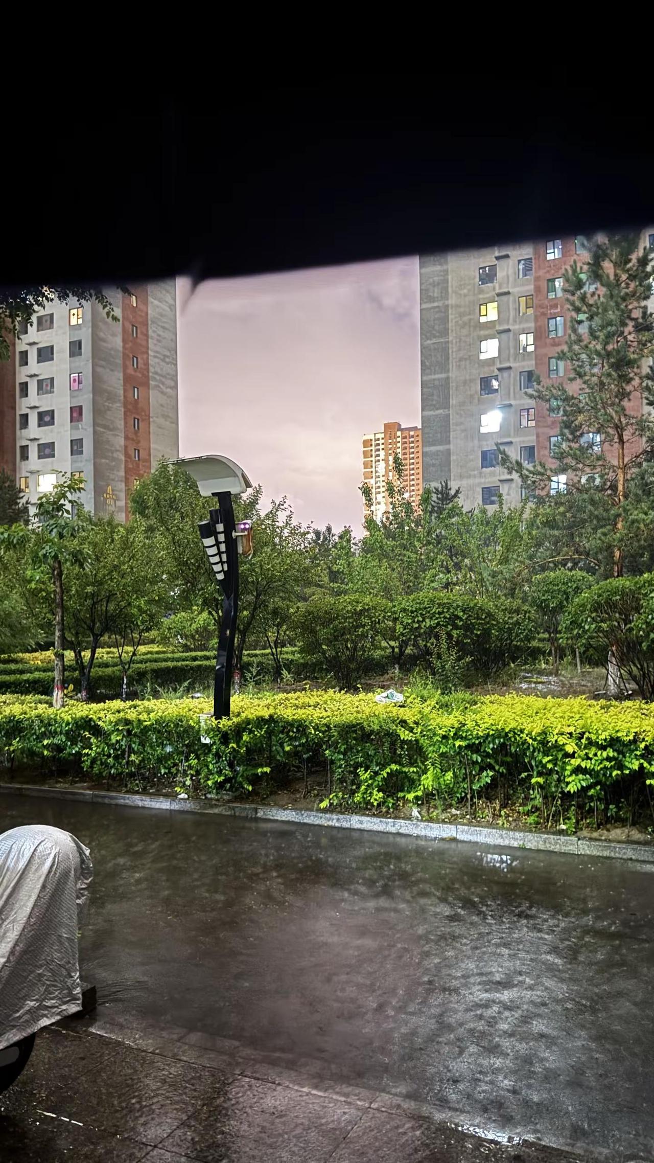 雨天 水坑 八月 季节限定生活碎片记录 鞋湿了也很快乐