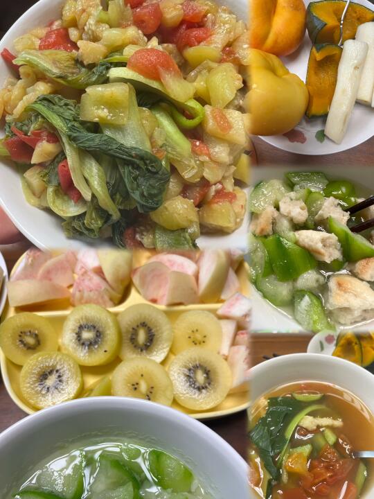 出院第七天无油少盐饮食分享。
