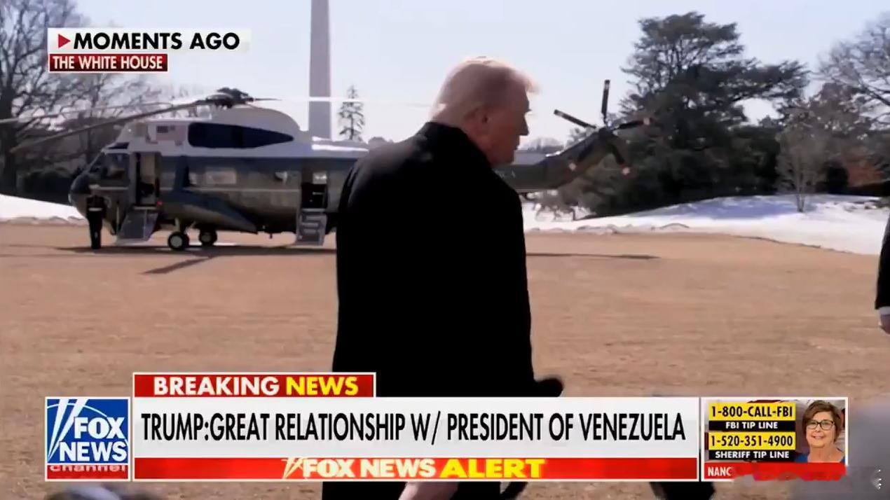 特朗普表示将访问委内瑞拉，但称具体日期尚未确定。他还表示美国目前与委内瑞拉的关系