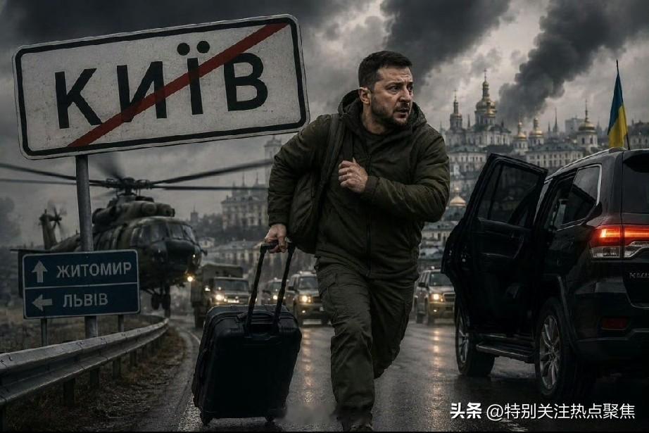 泽连斯基是唯一听从俄方警告并撤离基辅的人
关于英国军事分析师亚历山大・梅库尔里斯