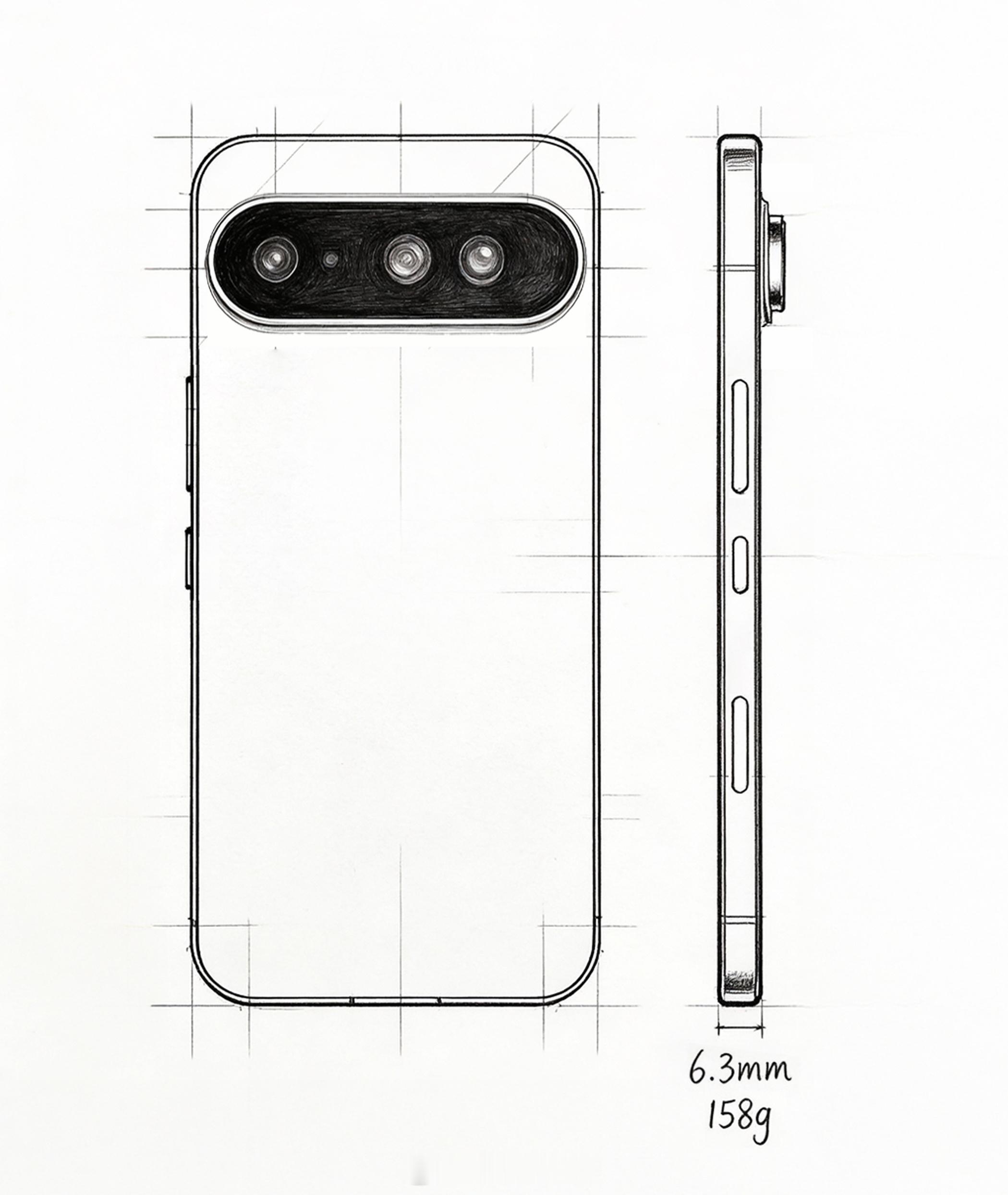 荣耀 Air 设计手稿首次曝光，仅6.3mm超薄、158g超轻机身，还将搭载1/