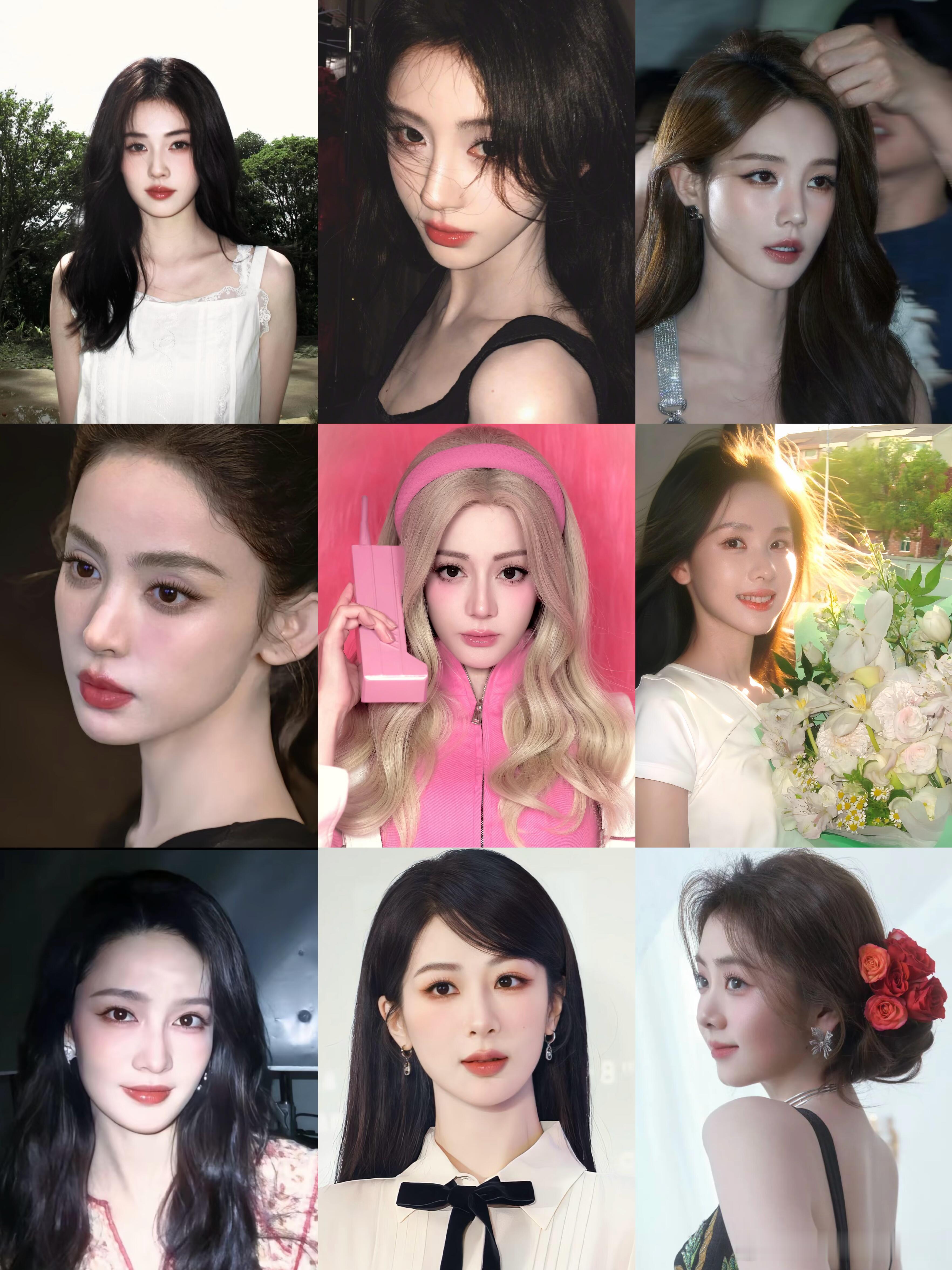 90🌸依旧灿烂明媚就这个白鹿，就这个小鞠，就这个李一桐，就这个娜扎，就这个热巴