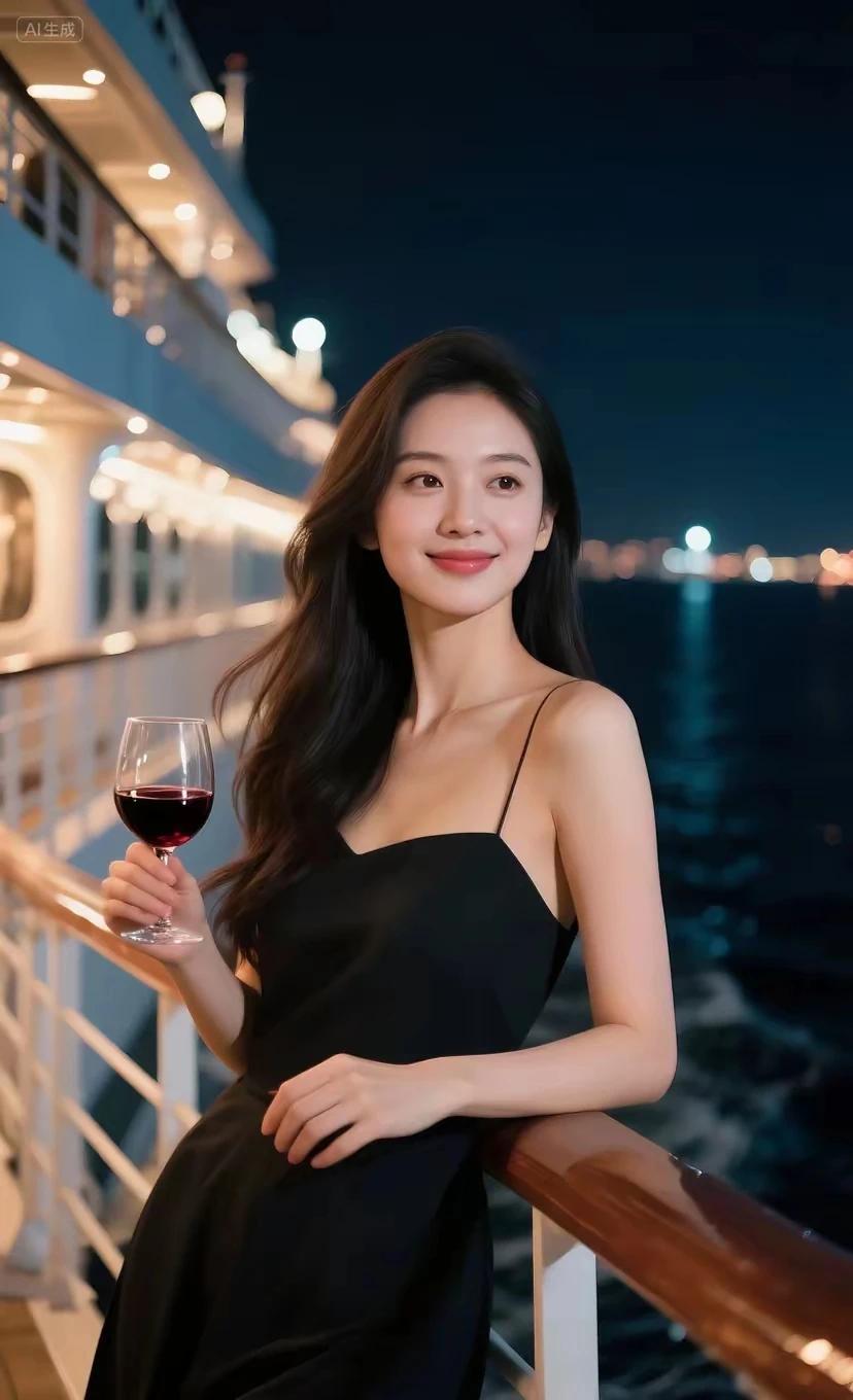 不光男士好喝酒，
女子也爱这一口。
三杯美酒喝下肚，
黄土高坡歌一首。