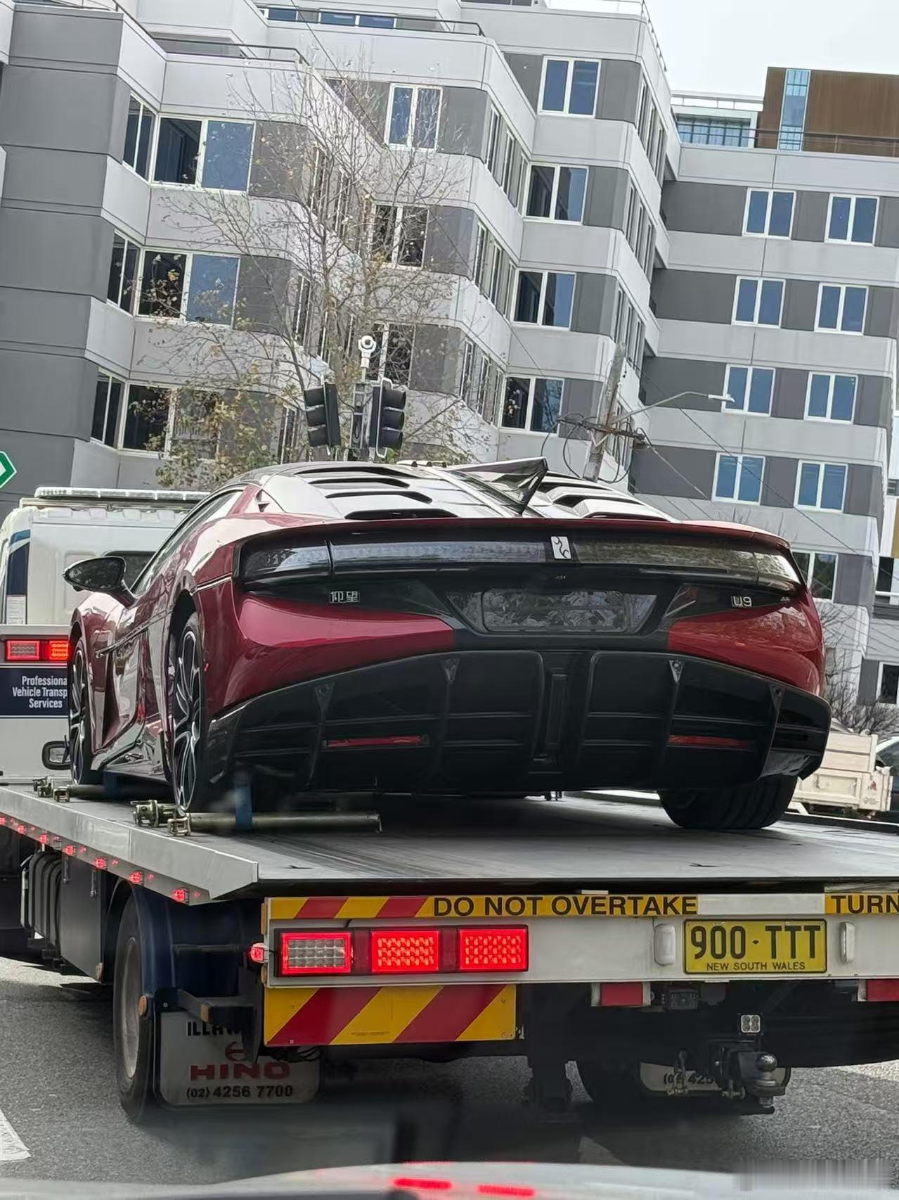 仰望U9现身澳洲了，下次看到是在Luddenhan Raceway还是Panor