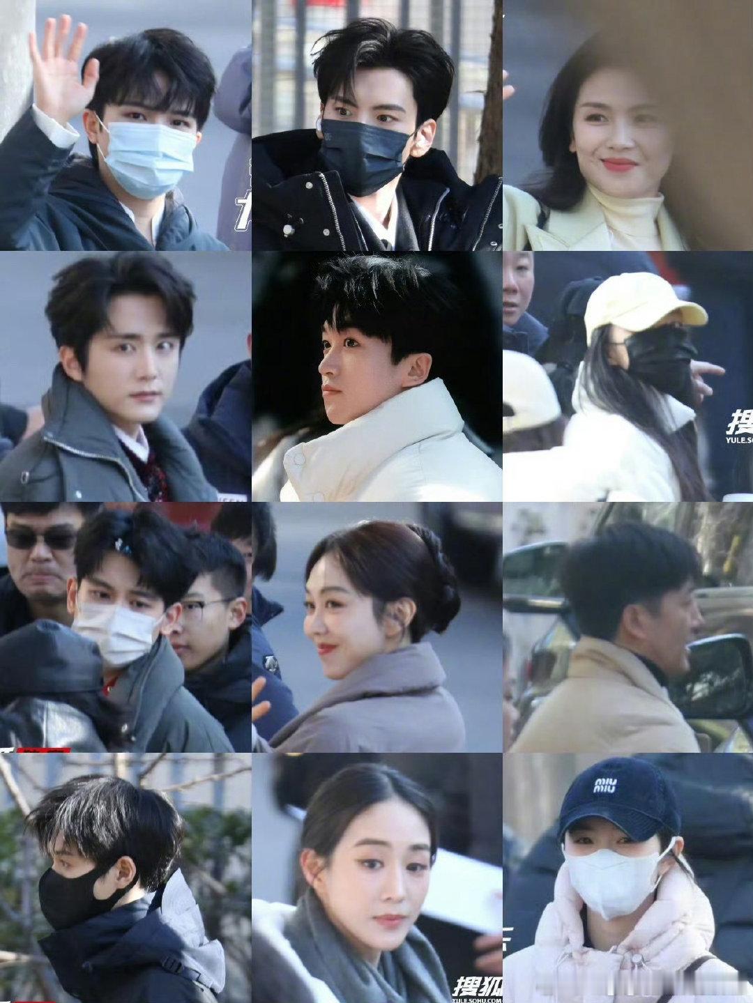 出现在春晚第三次联排的明星🈶： 