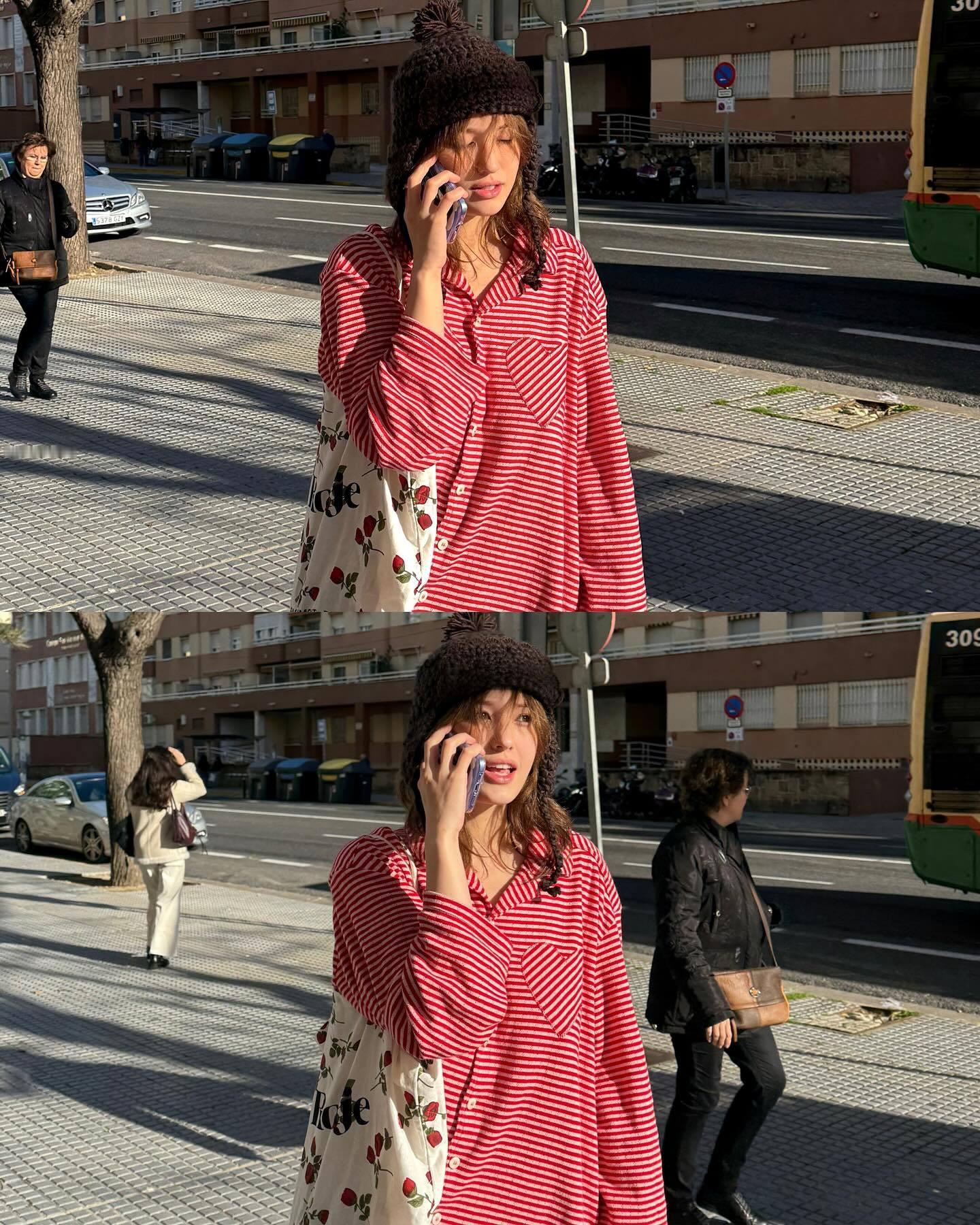 Somi[超话]  🤍  Somi全昭弥PRADA代言人  250123 IG