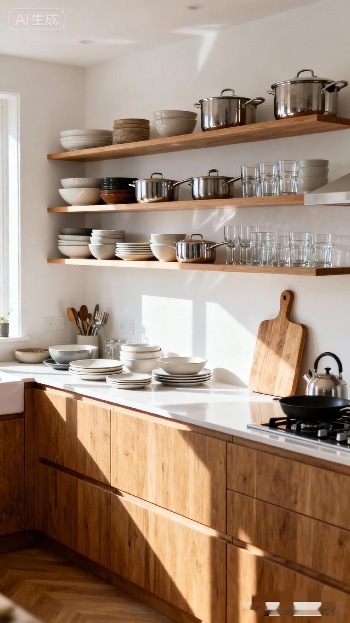 厨房里的这4种东西，真心建议大家少用。

刚刚在朋友家做客，看到她用漂亮的彩绘碗