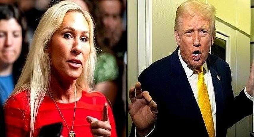 近日，川普突然在公开场合，把玛乔丽·格林称作“叛徒”，直接扣上背叛MAGA的大帽