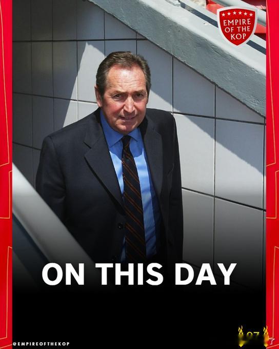 1998年的11月12日，已故的杰拉德·霍利尔在短暂尝试与罗伊·埃文斯联合执教后