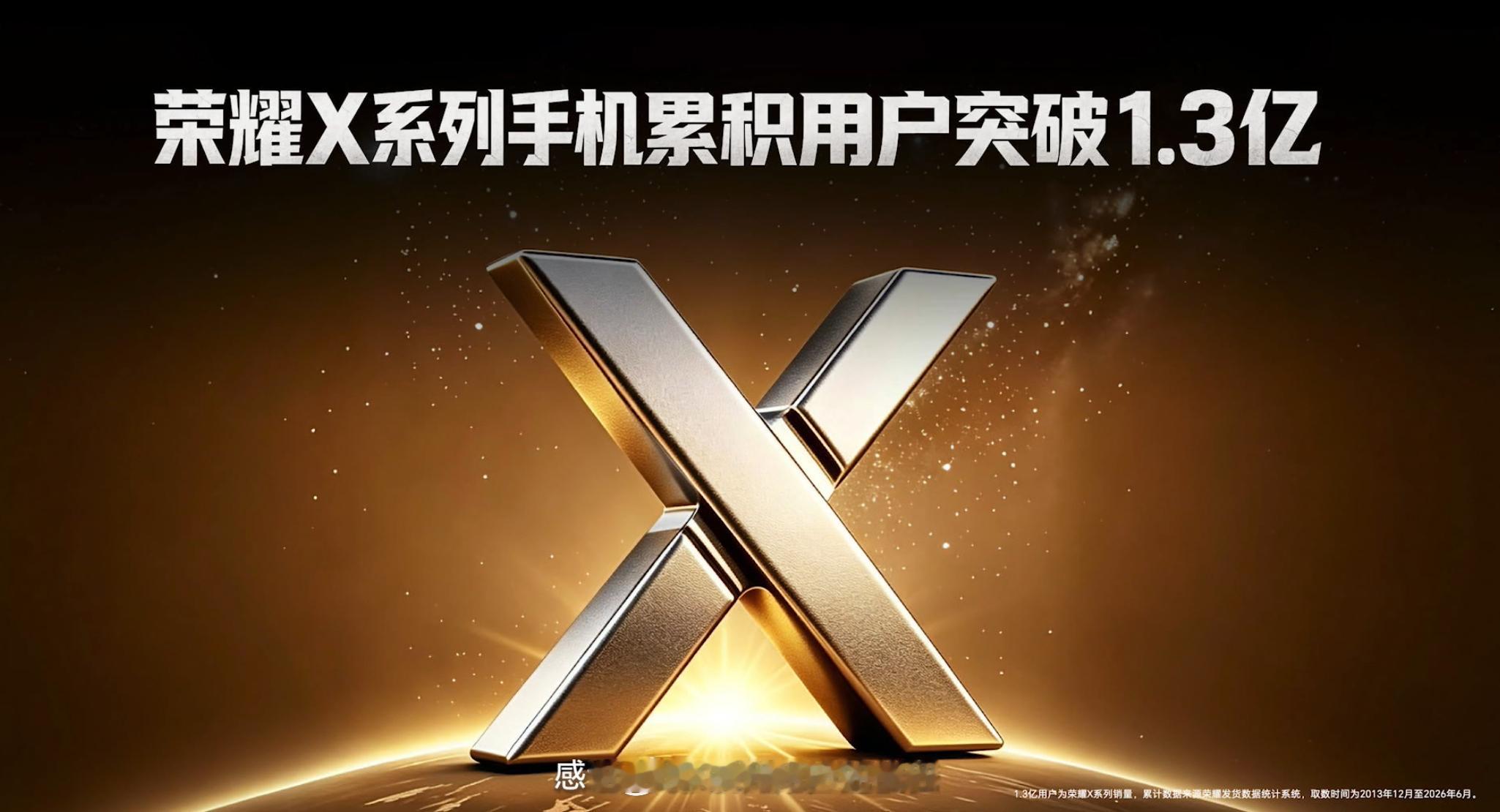 目前荣耀 X 系列全球用户已经突破 1.3 亿，你们有用过荣耀 X 系列吗？ 