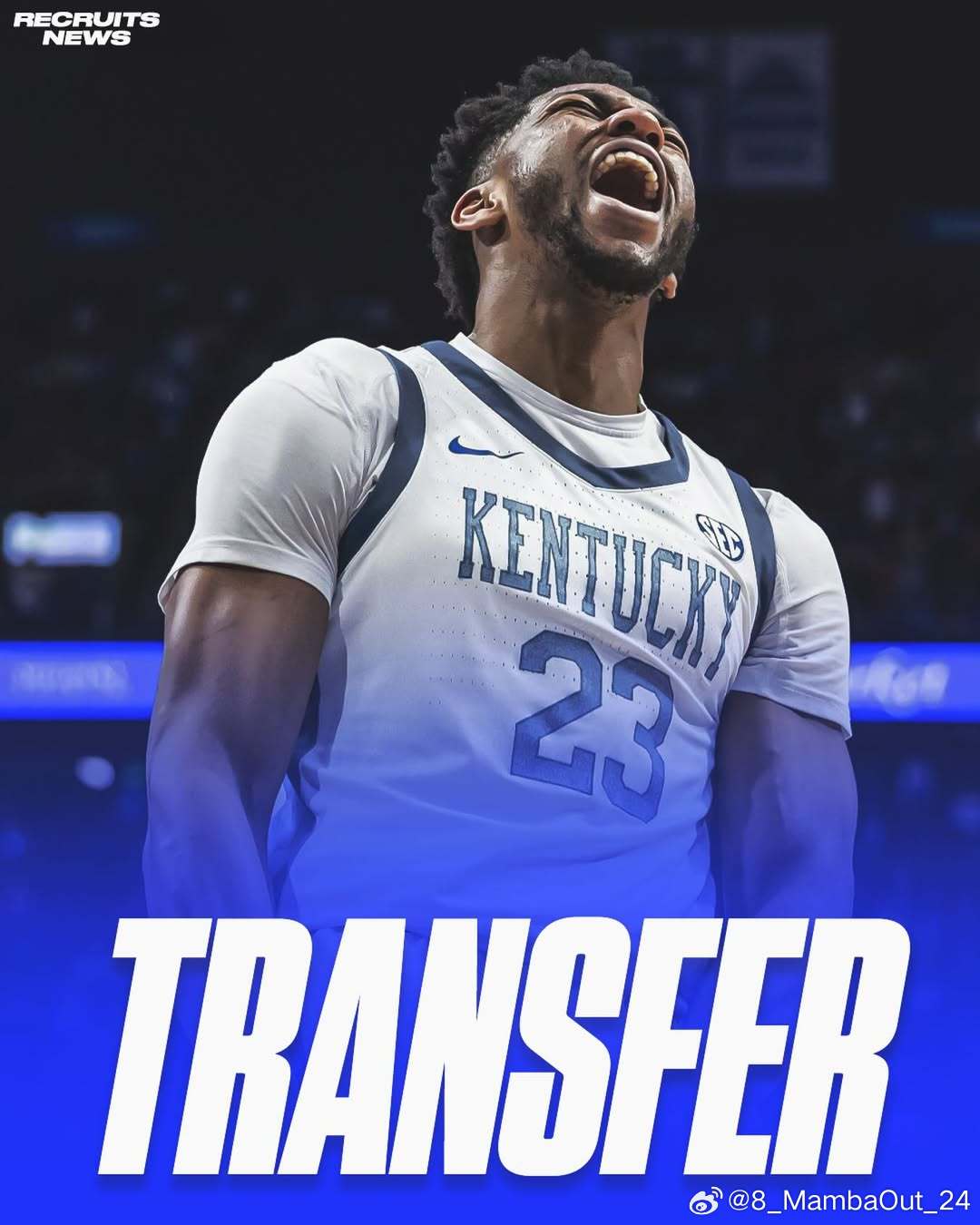 肯塔基大学前锋穆罕穆德·迪乌巴特(Mouhamed Dioubate)将进入转学