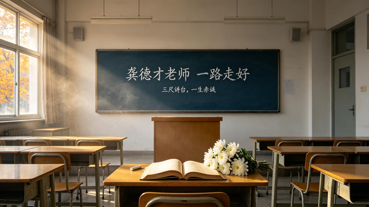悼龚德才老师：三尺讲台，一生赤诚

九月十六日，湖南师范大学新闻与传播学院退休教