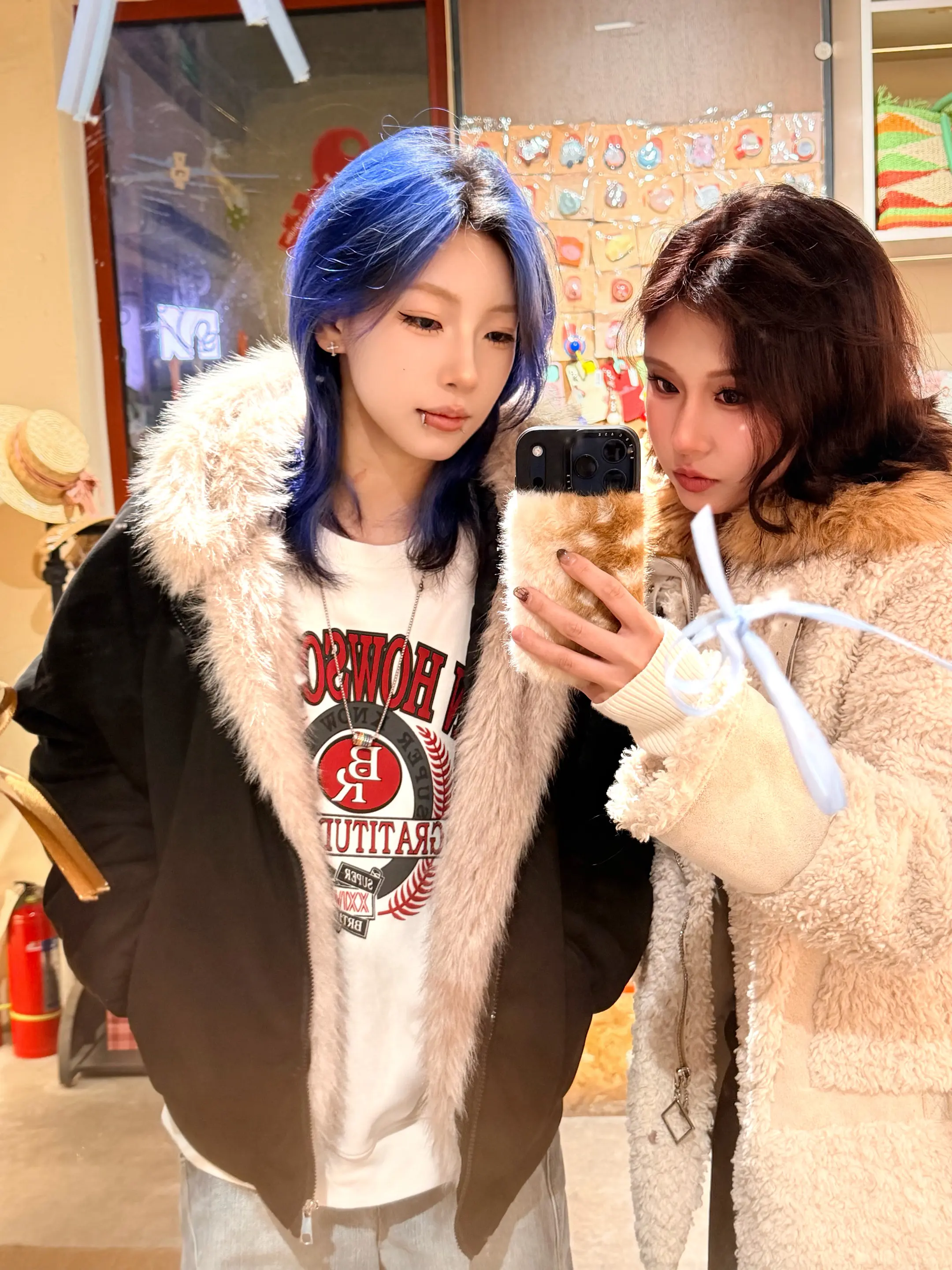 vivi和她的黑皮女友。