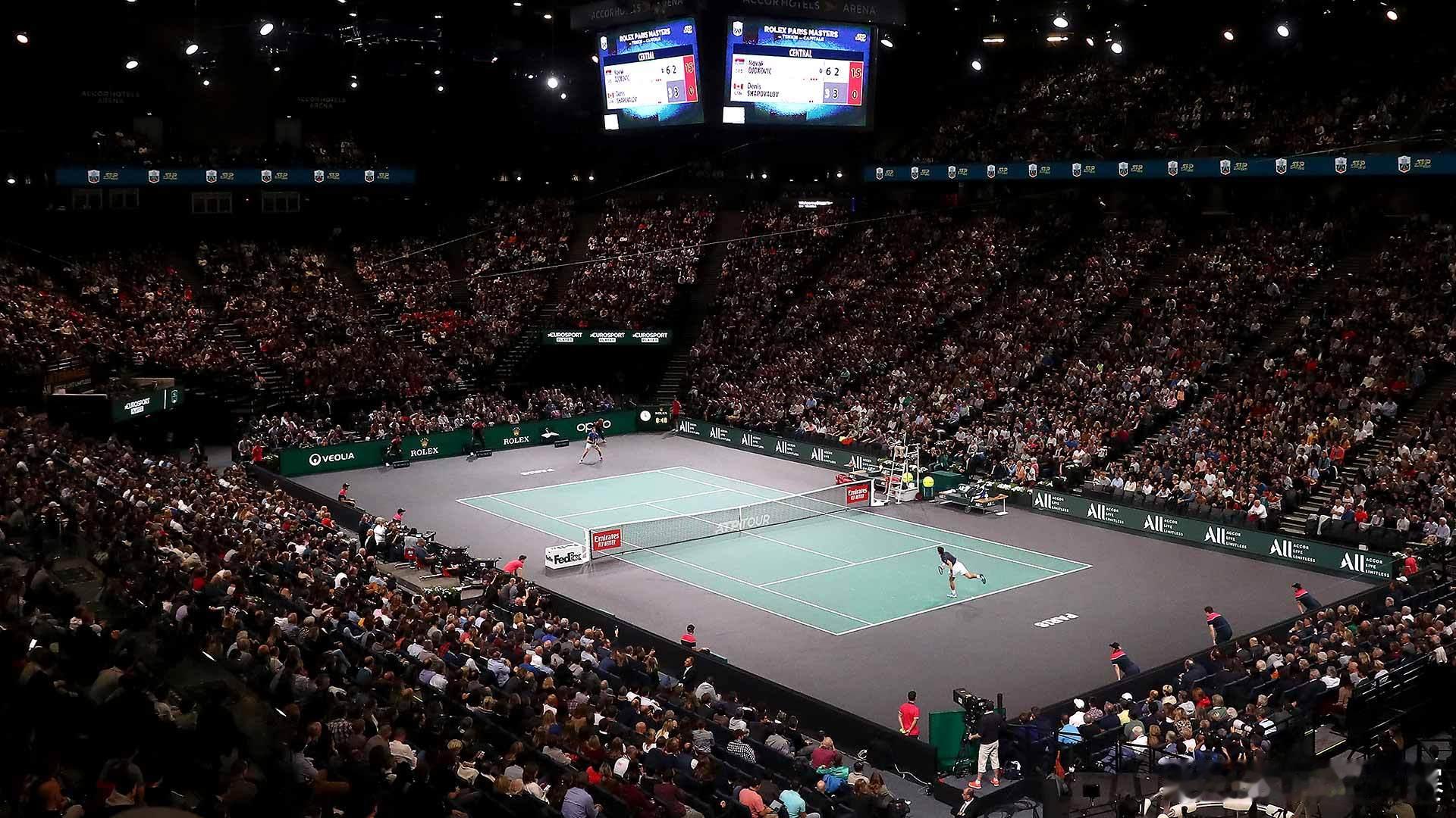 ATP1000 巴黎大师赛周二赛程如下（均为北京时间）📅🎾中心球场⏰18:0