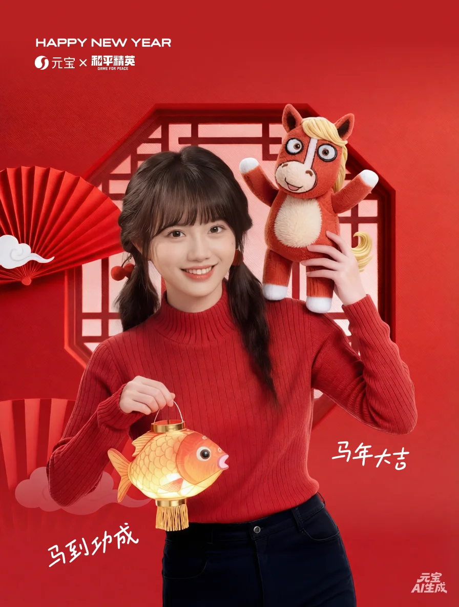 诡秘！🧧新年我就这样宅家出大片！