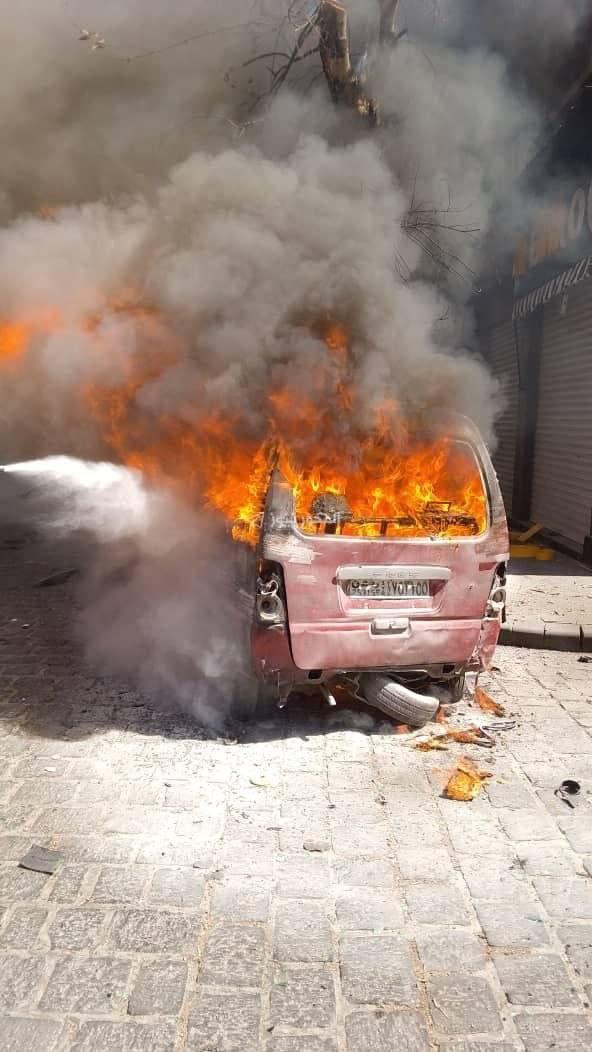 一枚汽车炸弹在叙利亚首都大马士革爆炸。爆炸的炸弹不止这一枚，爆炸地点在马克龙下榻