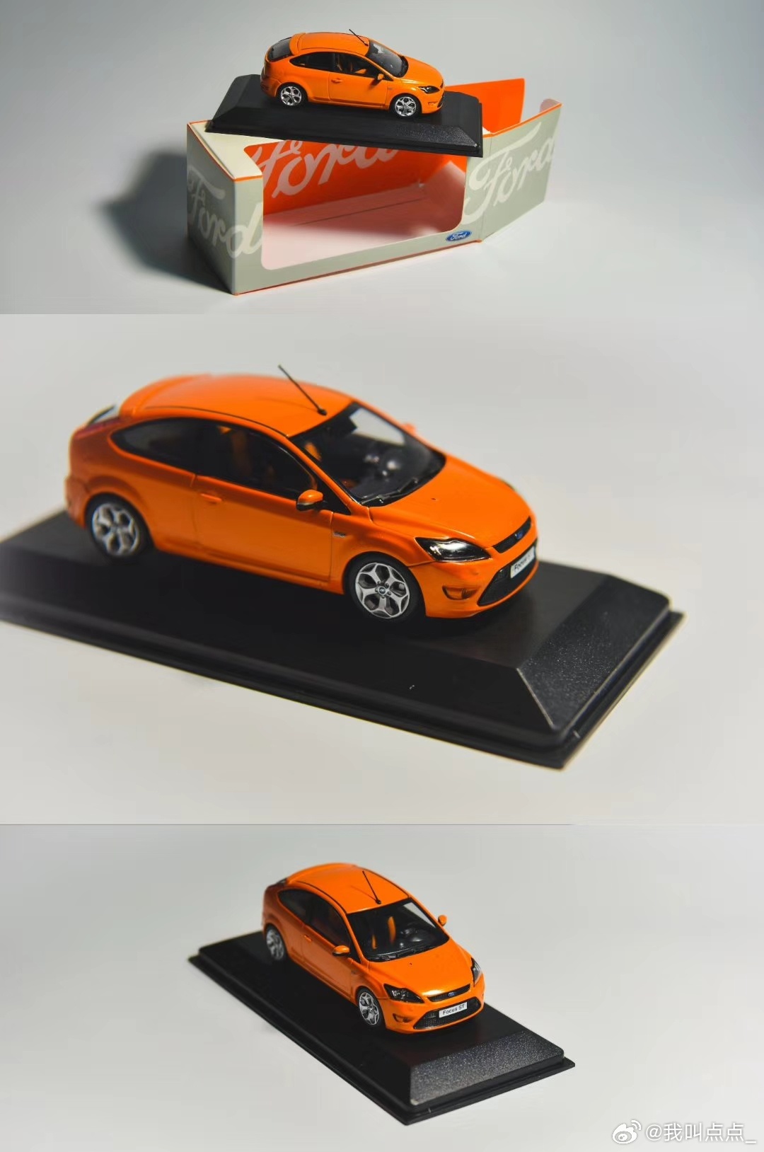 Minichamps迷你切代工 福特原厂盒1/43二代福克斯 Focus MK2