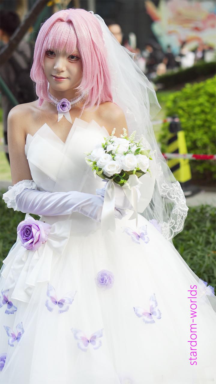 cosplay爱莉希雅cicf中国国际漫画节动漫游戏展 CICF2025 崩坏3