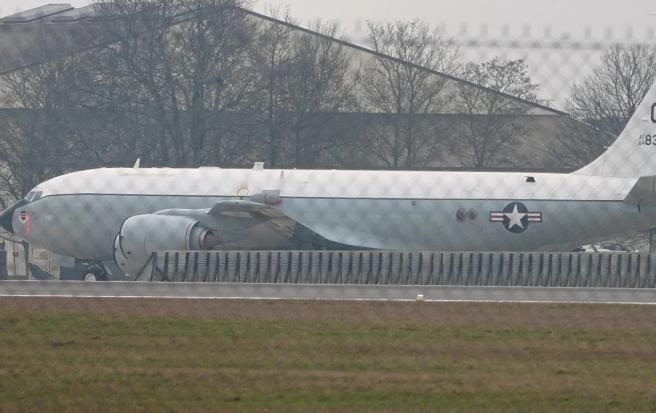 🔻在美国与伊朗紧张局势升级之际，美国空军 WC-135R