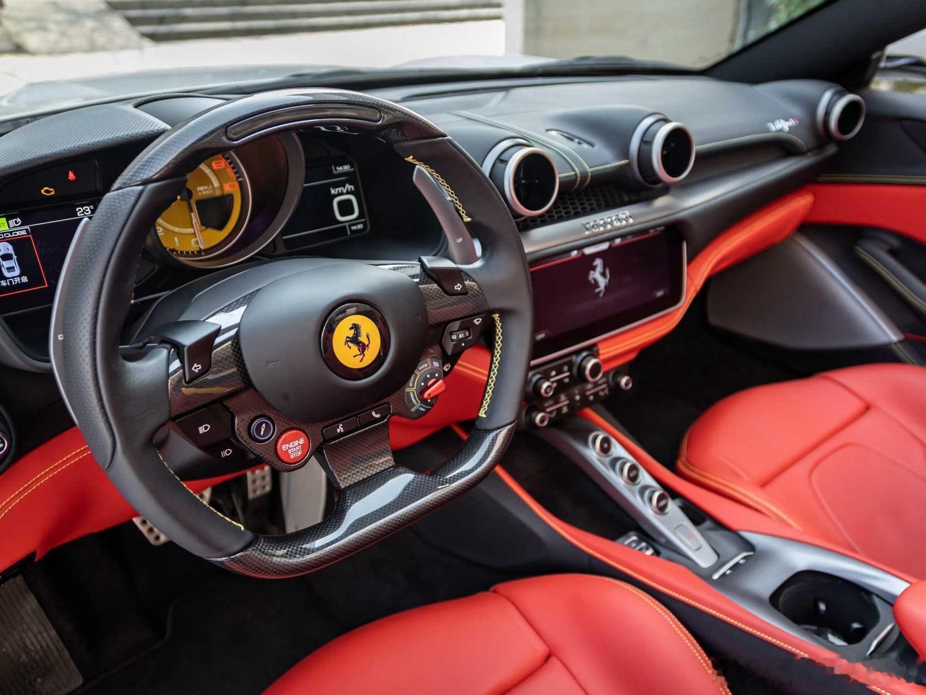 法拉利Portofino M  3.9T，23年1月上牌，行驶9000公里…… 