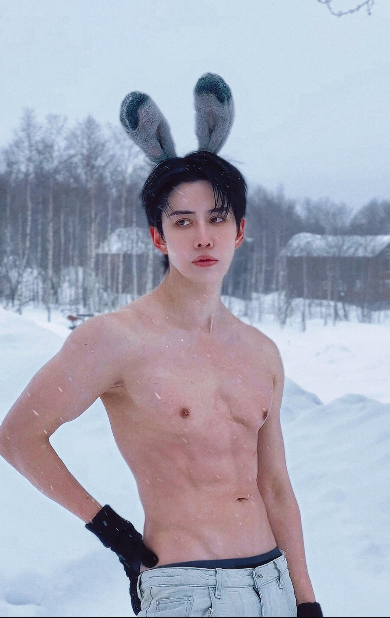 mike圣诞半裸照 谁的圣诞老公？ 