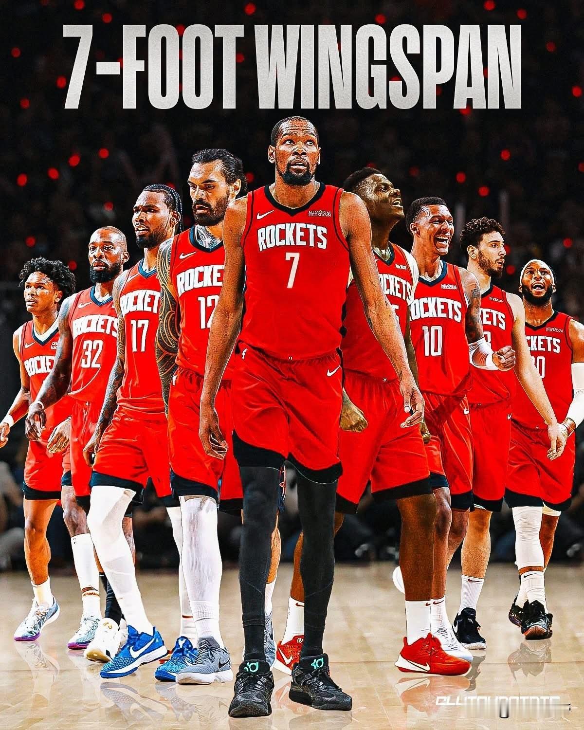 9名球员大长臂，火箭成为新赛季NBA最恐怖的防守球队！

懂球的都知道，在NBA