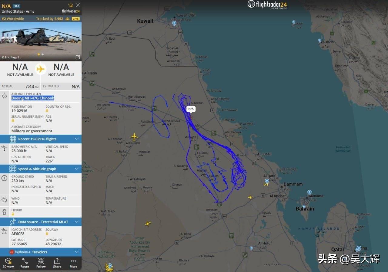 一架F-35战斗机在沙特紧急迫降，目前情况异常。
 
根据Flightradar