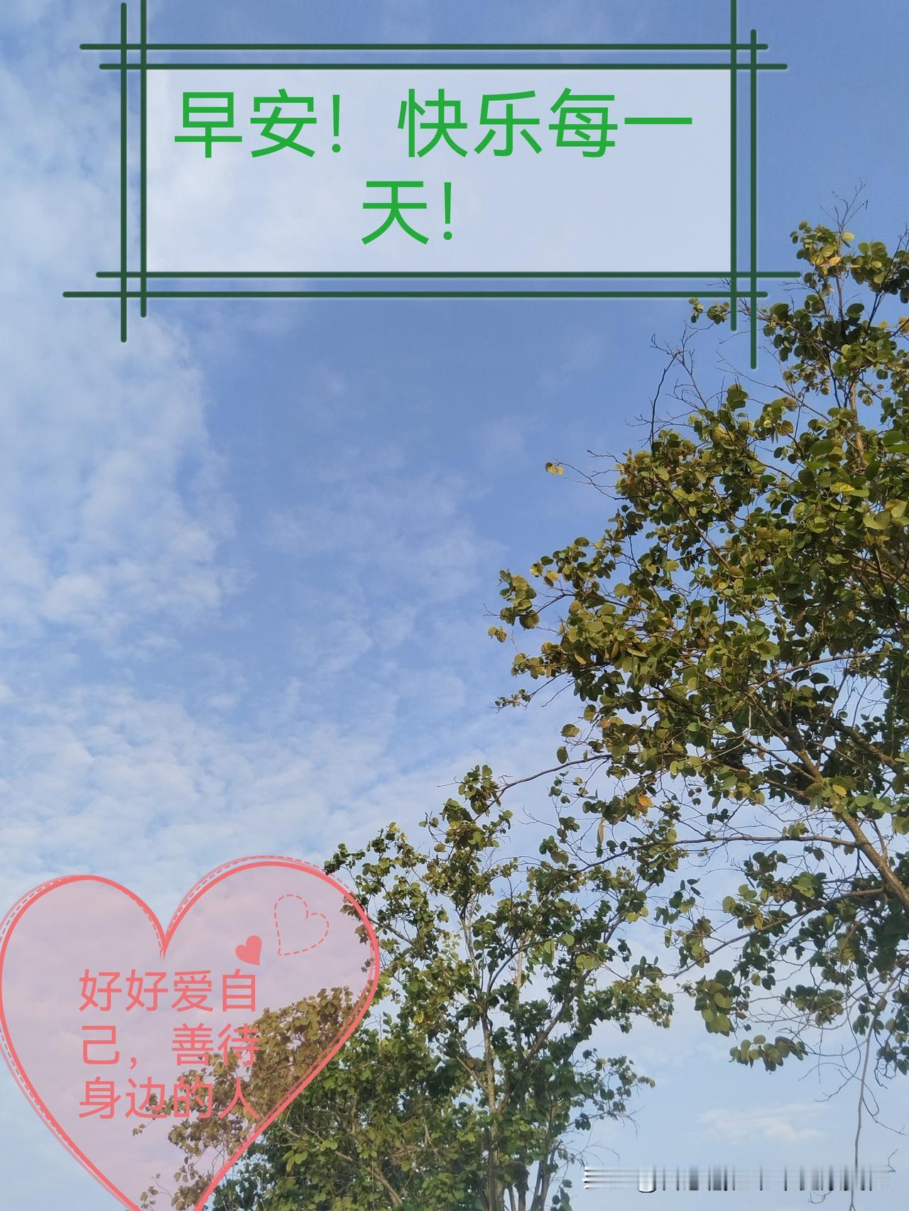 早上好！当你睁开眼的这一瞬间，恭喜你，又成功解锁了生命中独一无二的一天。

仔细
