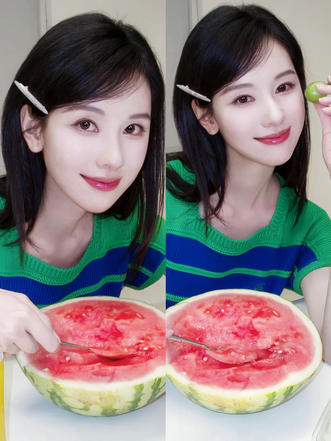 即将无缝进组的陈都灵，状态太水灵了！！