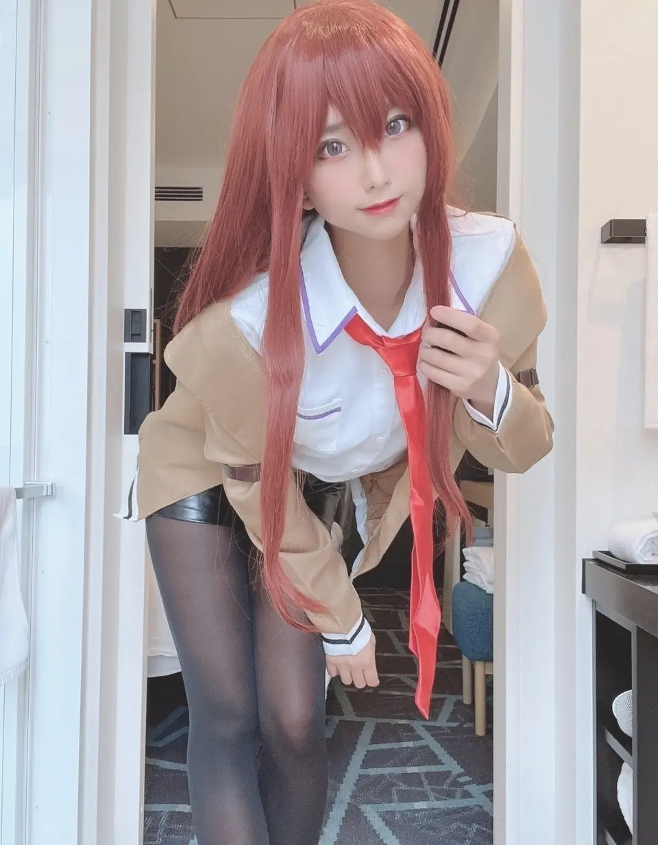 cos正片 牧濑红莉栖 命运石之门 cosplay 命运石之门牧瀬红莉栖