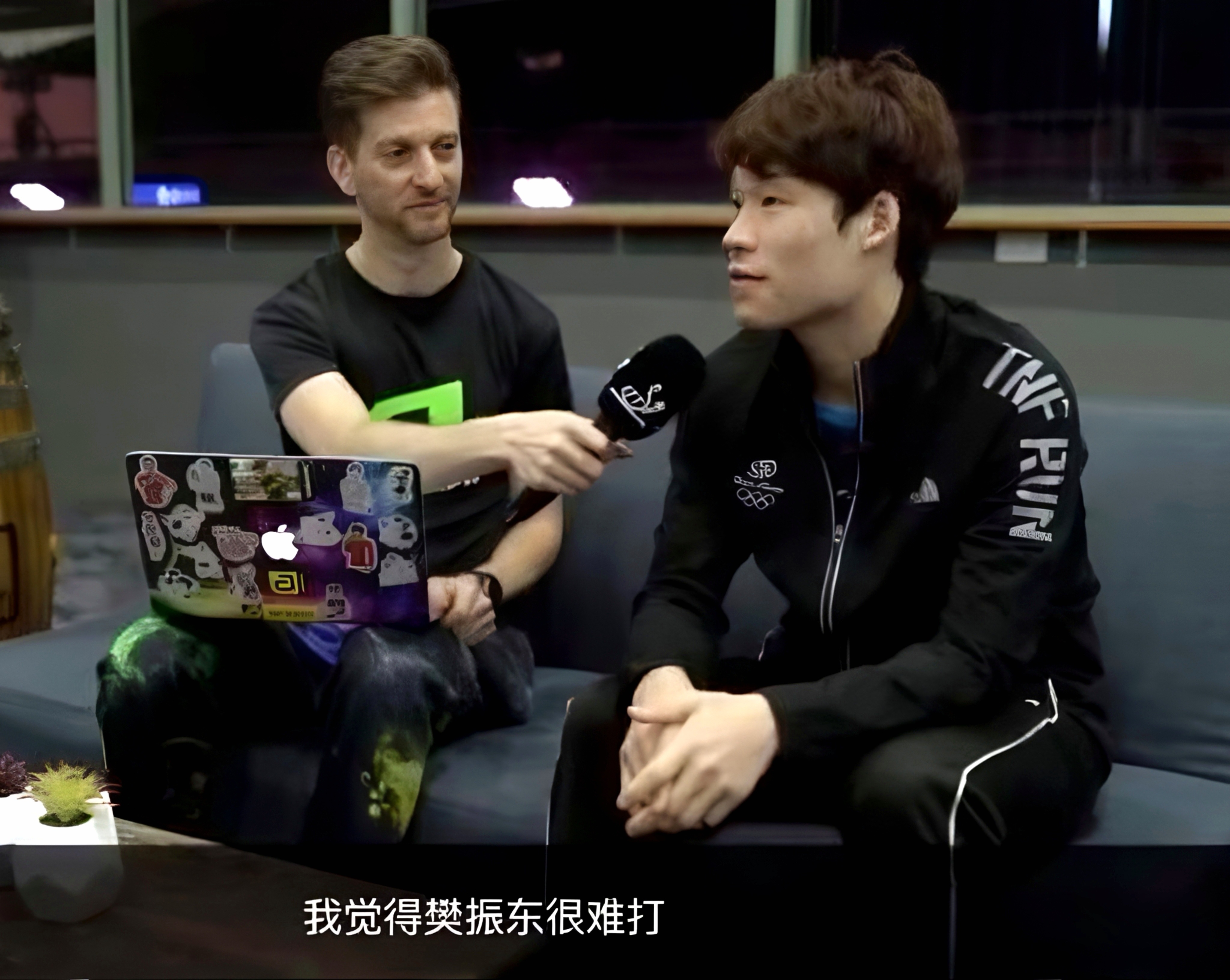 2018年9月，国际乒联发布了对韩公开赛3冠王张禹珍的专访视频。张禹珍表示最惧怕