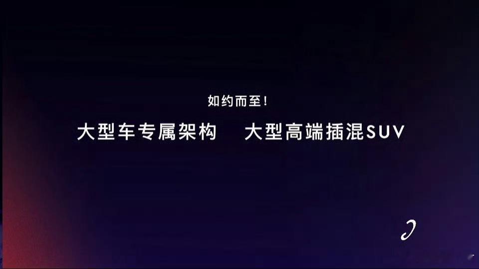 极氪CEO安总，在Co客大会上官宣：基于全新大型车电混专属架构开发的领克首款大型